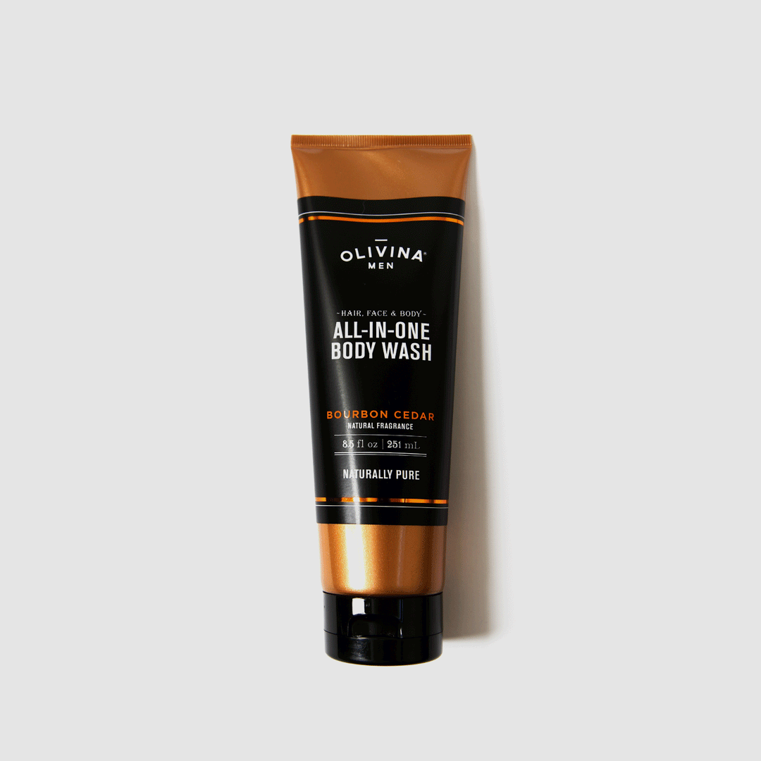 Olivina - All In One Body Wash - Bourbon Cedar 8.5oz