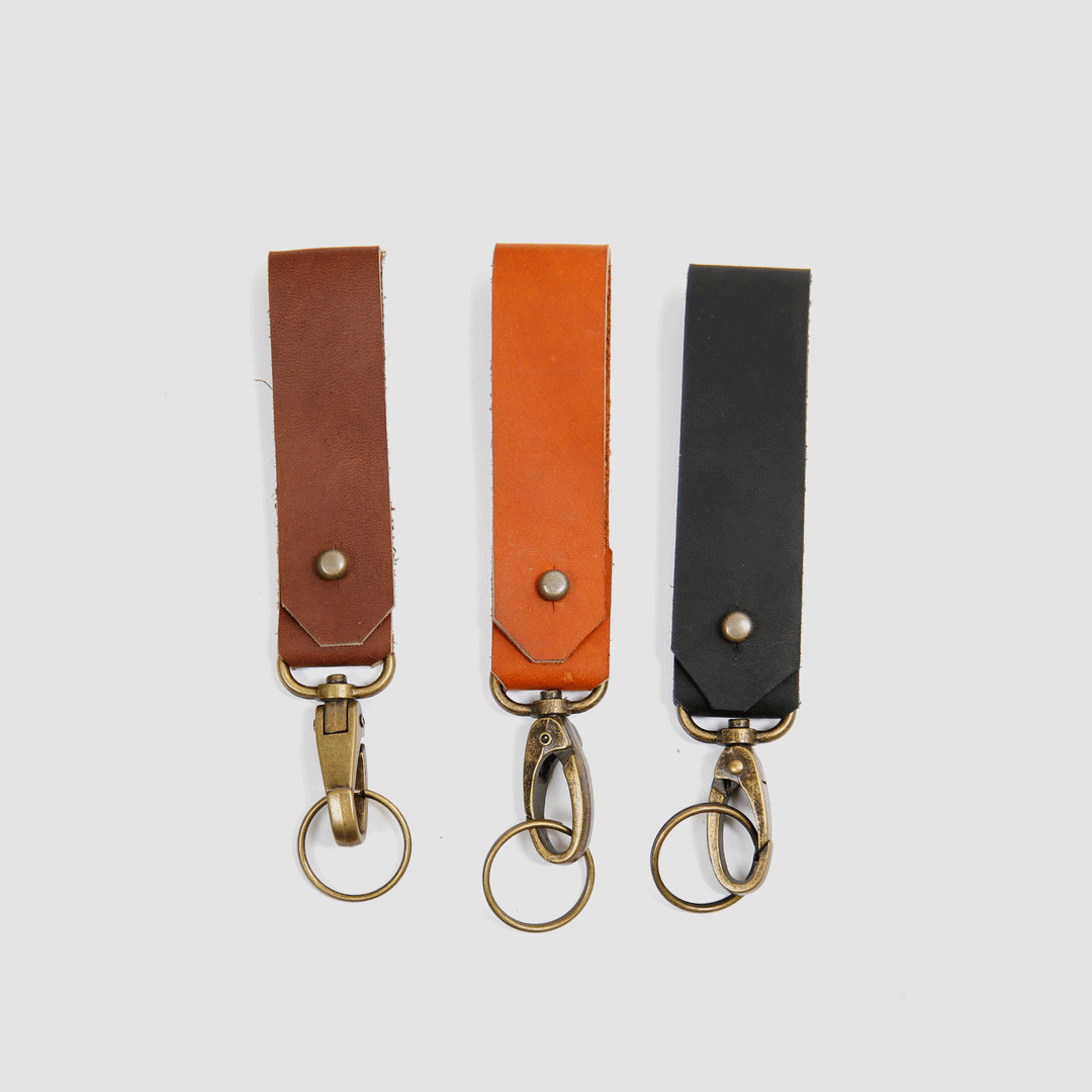 Market Canvas - Belt Loop Keychain