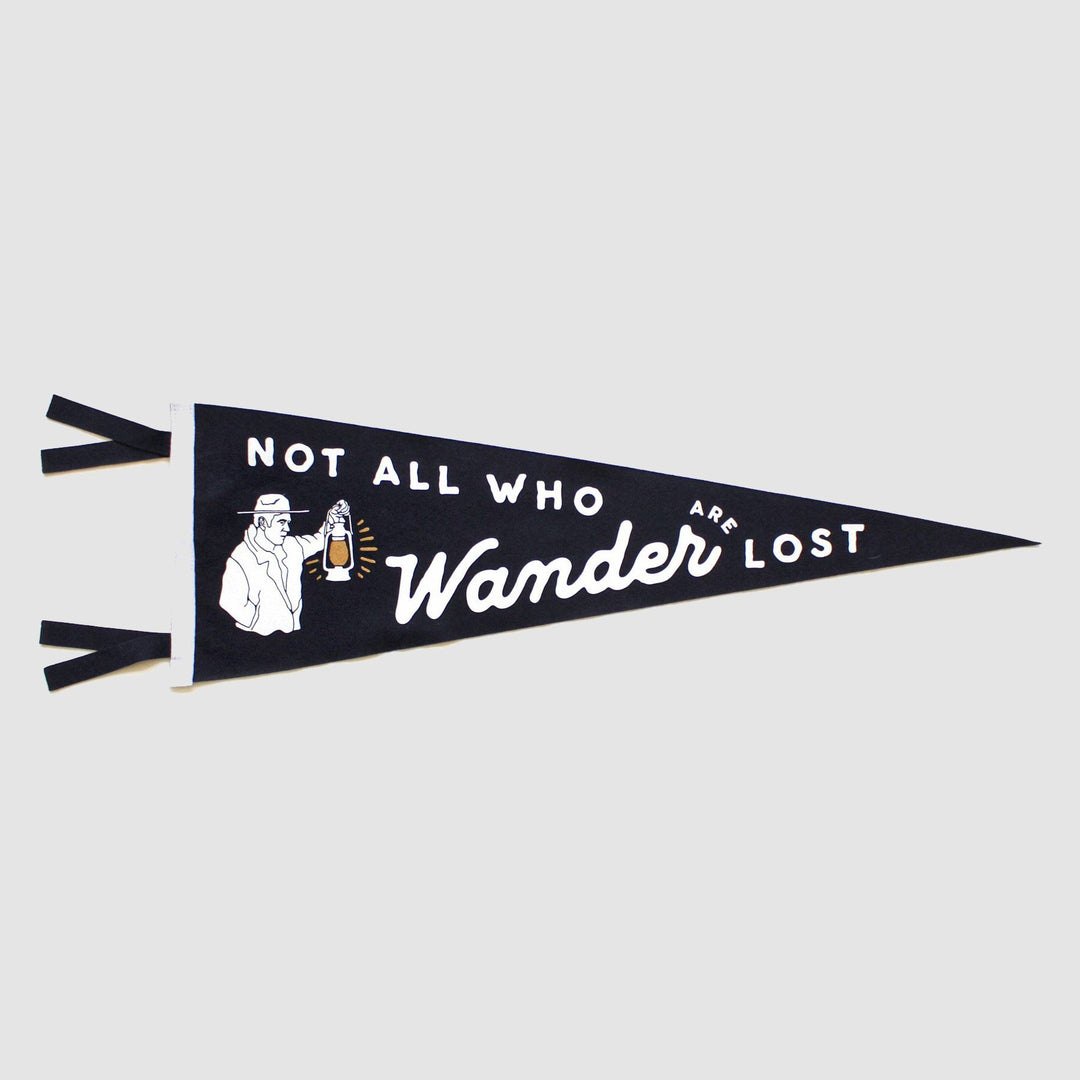 Oxford Pennant - Not All Who Wander Are Lost