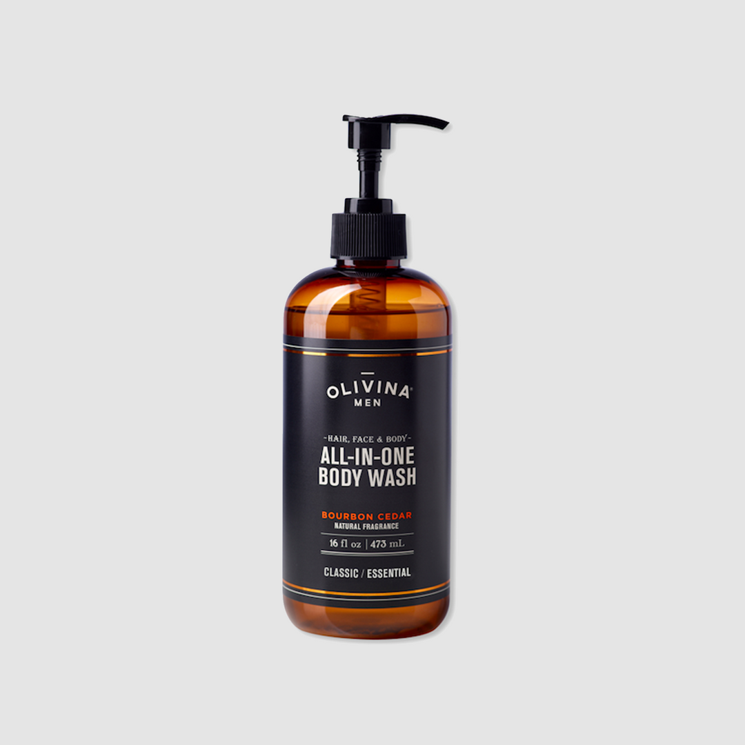 Olivina - All In One Body Wash - Bourbon Cedar - 16oz