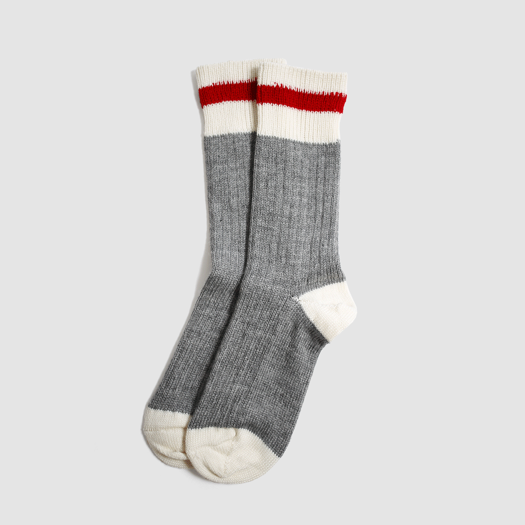 Mtn Classic Socks - Red Stripe