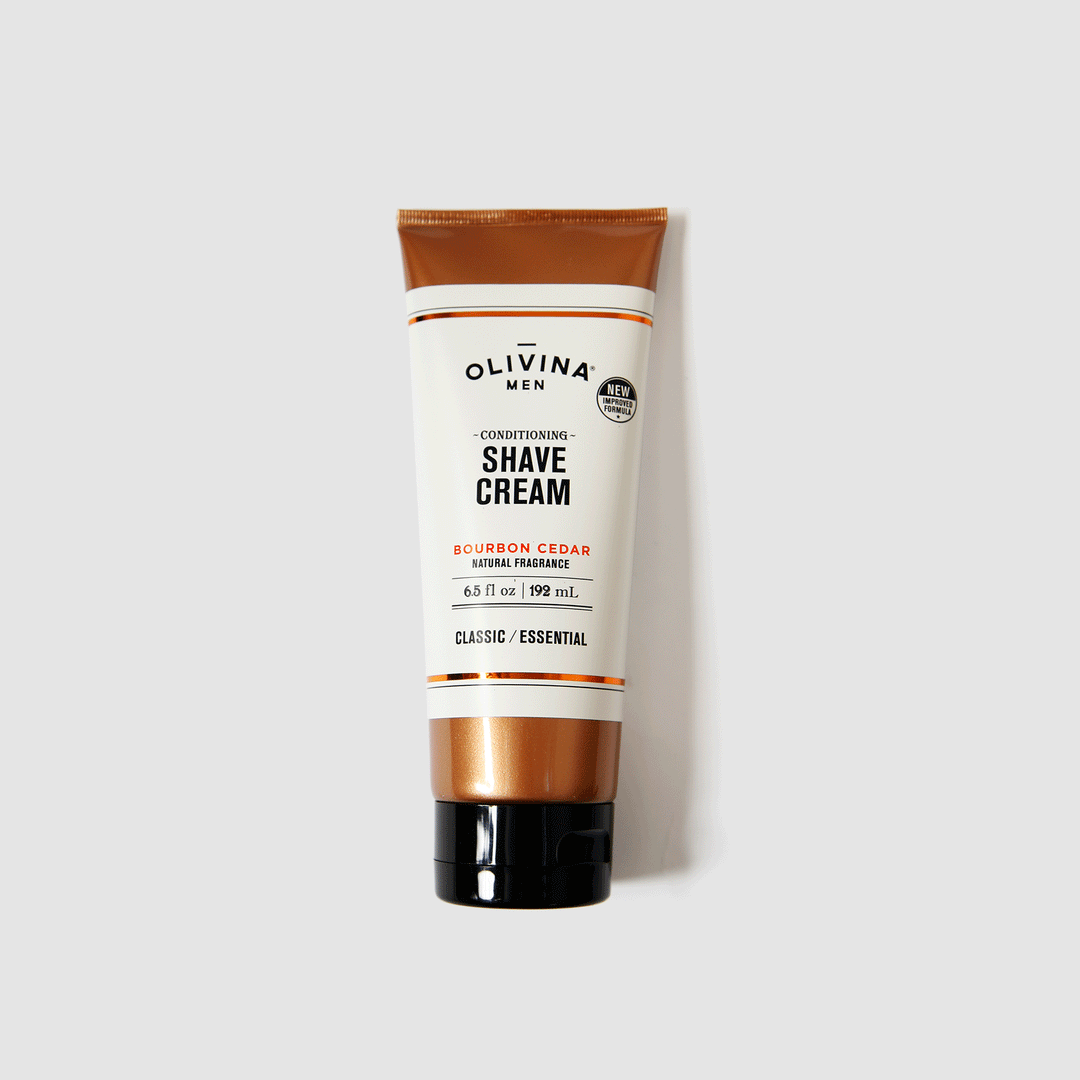 Olivina - Conditioning Shave Cream - Bourbon Cedar 6.5oz