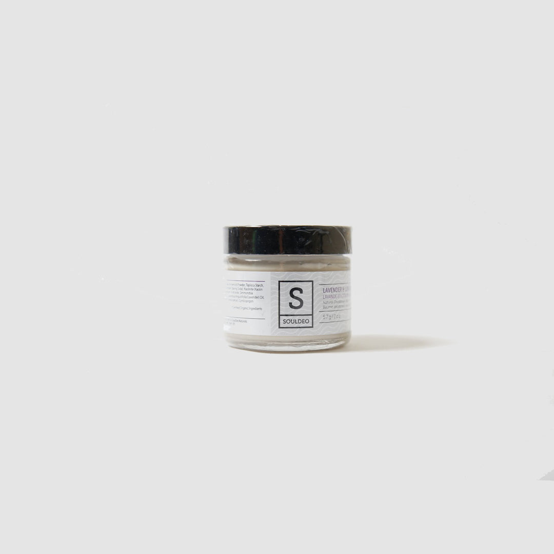 SoulDeo Deodorant Balm - Lavender + Lemongrass