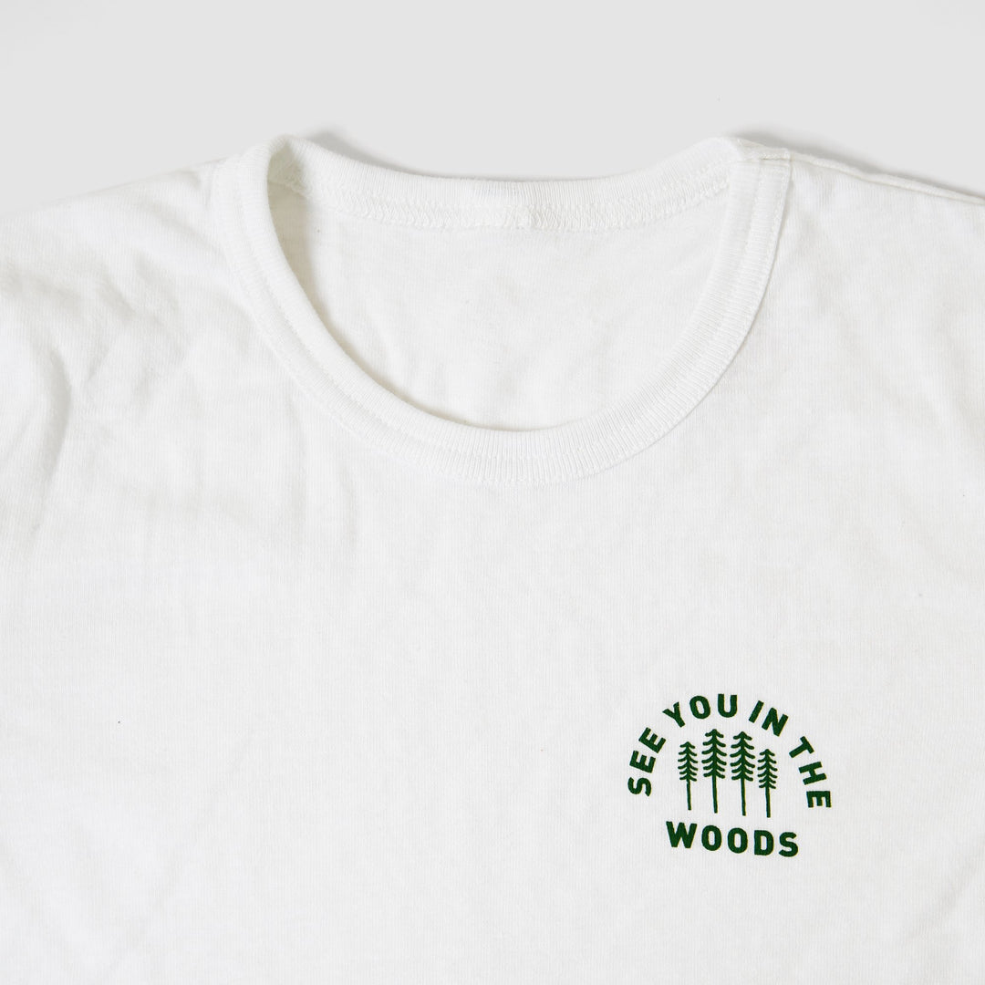 Recycled Tee - Woods - White