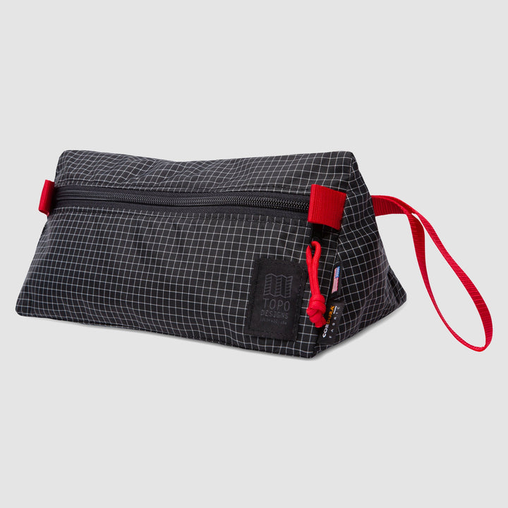 Topo Dopp Kit - Black/White Ripstop