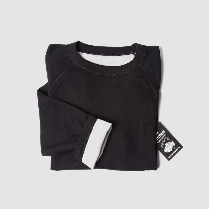 Reverse Drifter Long Sleeve - Black/Natural