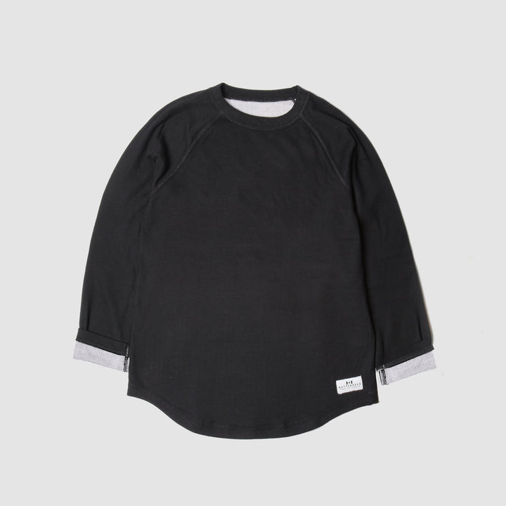 Reverse Drifter Long Sleeve - Black/Natural