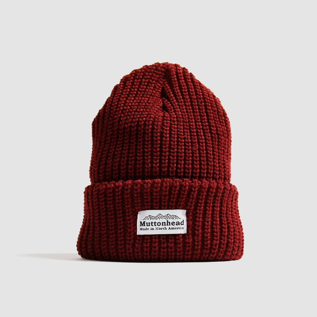 Chunky Toque - Maroon