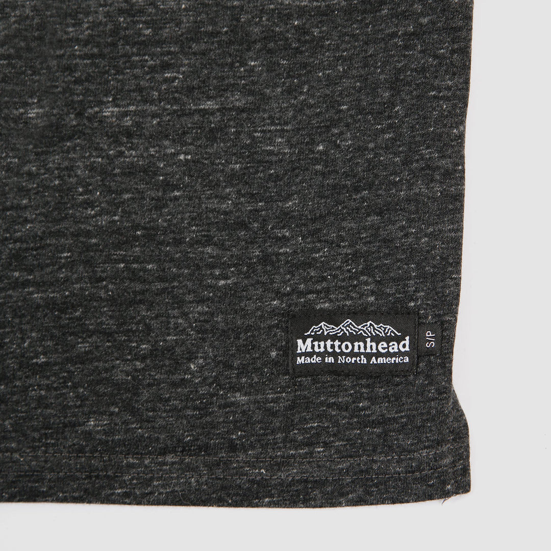 Recycled Polo Tee - Charcoal