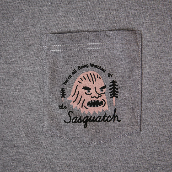 Sasquatch Pocket Tee - Grey