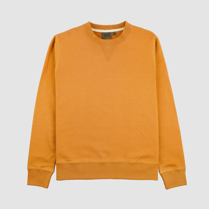 Naked & Famous Crewneck - Heavyweight Terry - Amber