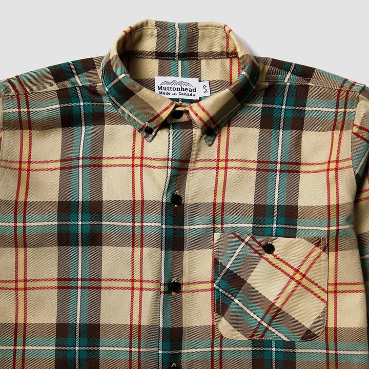 Plaid Buttondown - Saskatchewan Tartan