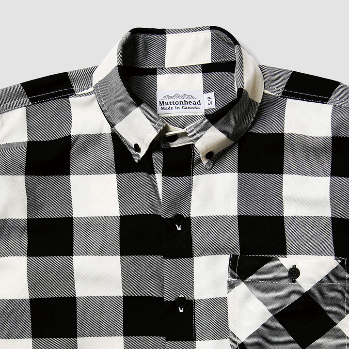 Plaid Buttondown - White Buffalo Check