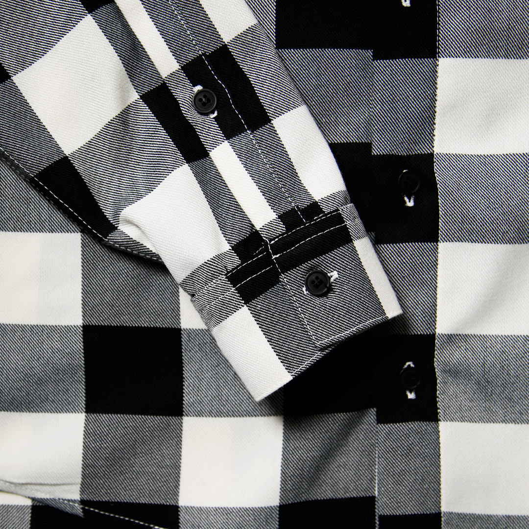 Plaid Buttondown - White Buffalo Check