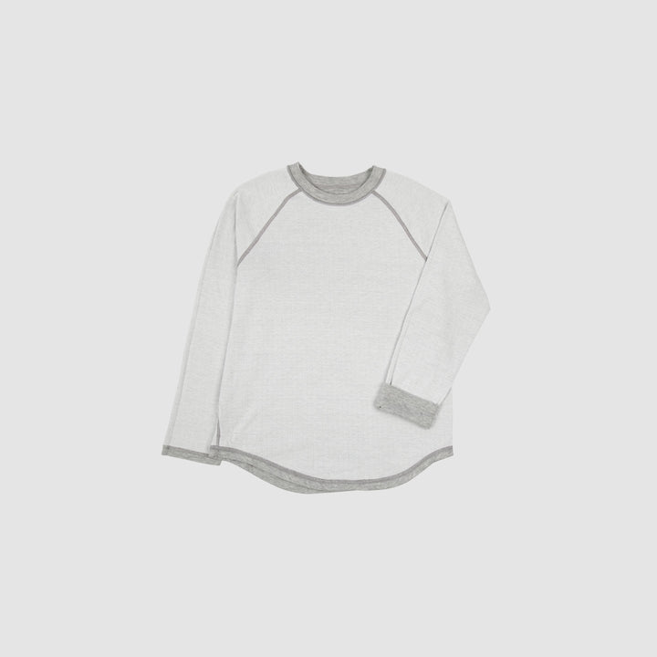 Reverse Drifter Long Sleeve - Grey/Natural